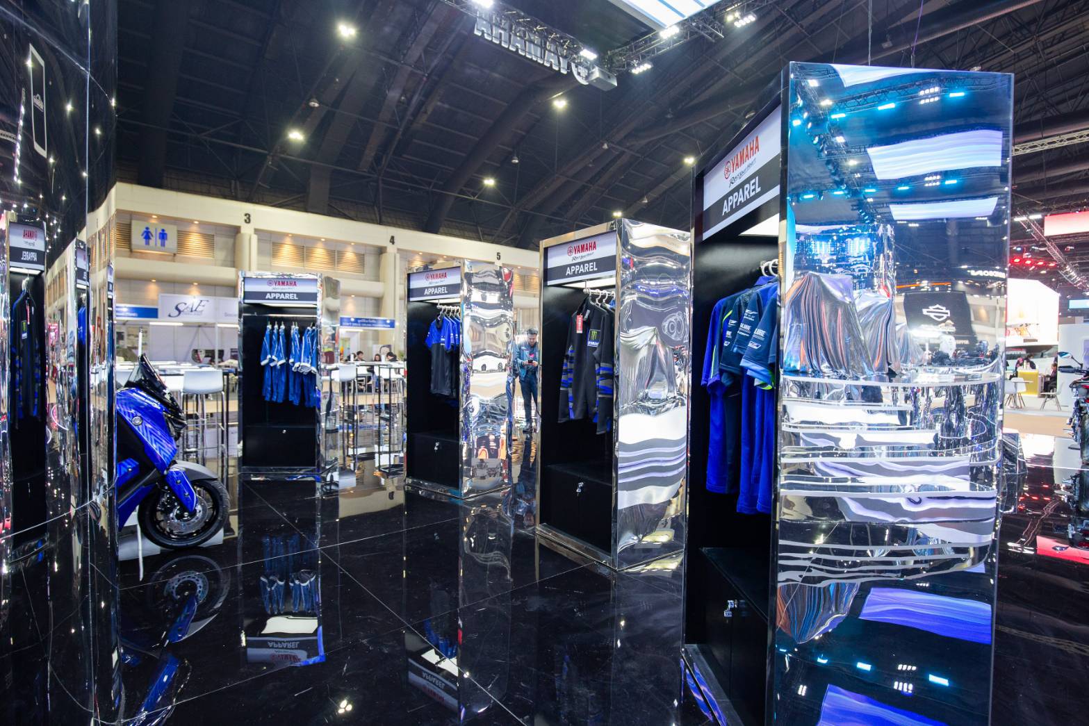 YAMAHA APPAREL & ACCESSORIESในบูธยามาฮ่า Yamaha MotorShow 2025