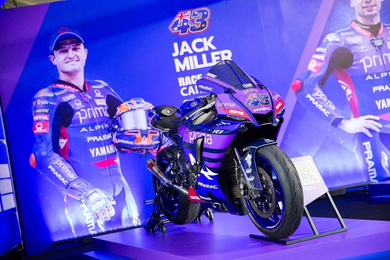 ยามาฮ่าจัดใหญ่! เปิด YamahaGP Pavilion สุดอลังการ