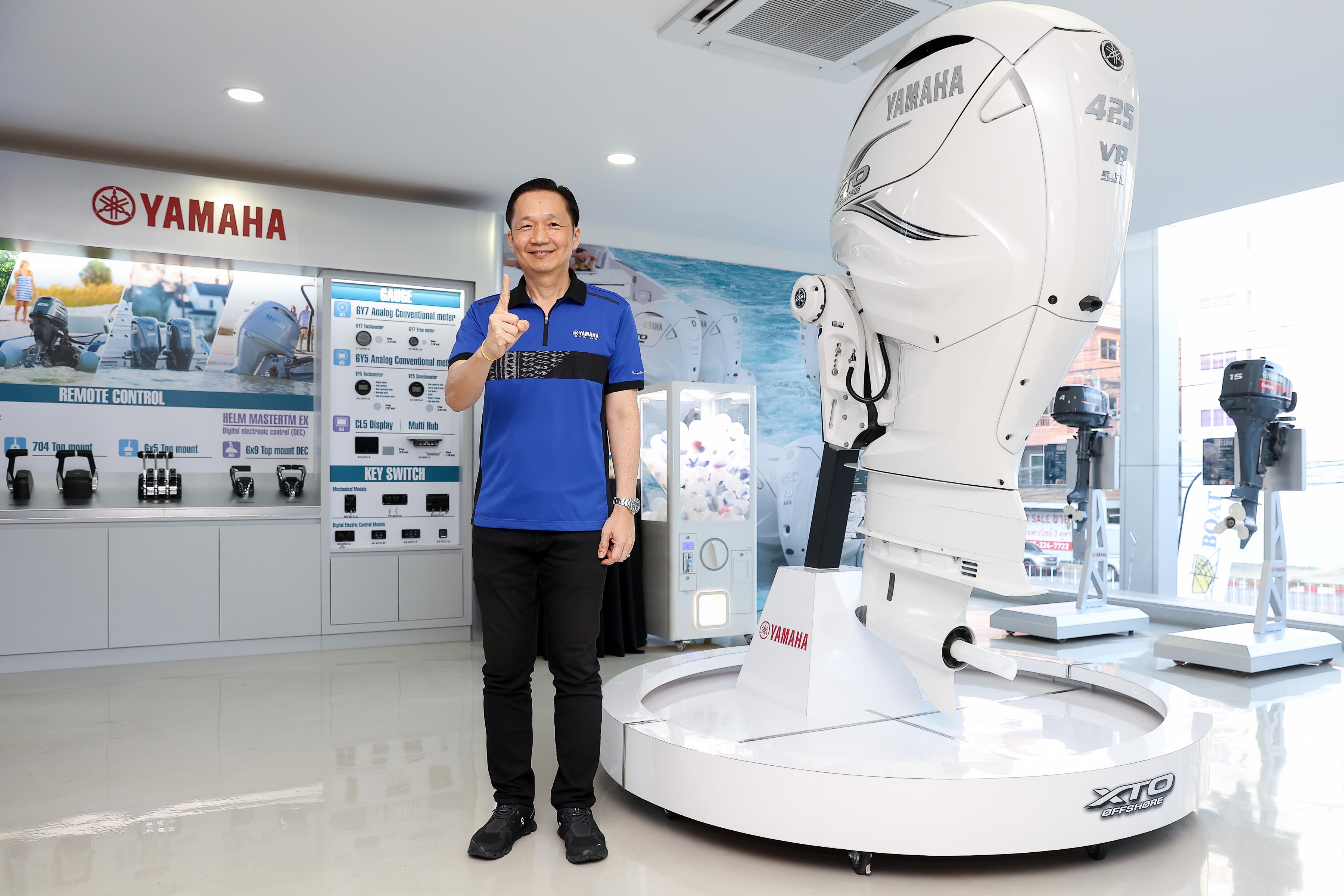 ยามาฮ่าร่วมแสดงความยินดี เปิดอาณาจักร SEAT BOAT PATTAYA