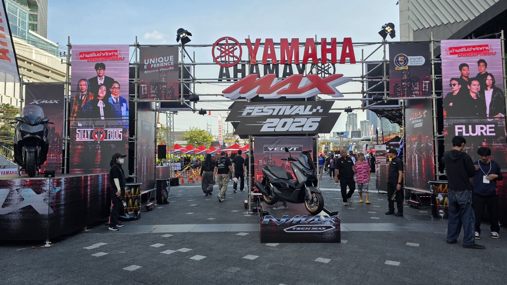 YAMAHA MAX FESTIVAL 2026 The Street Ratchada