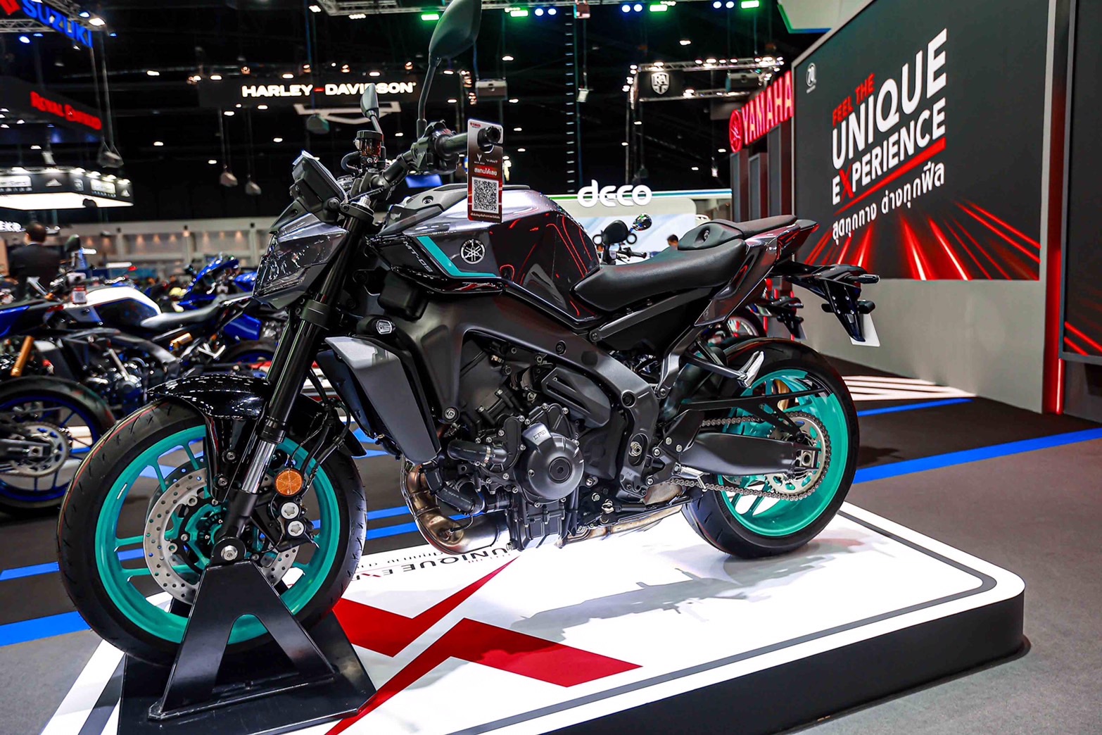 ยามาฮ่าเปิดบูธ “YAMAHA FEEL THE UNIQUE EXPERIENCE”